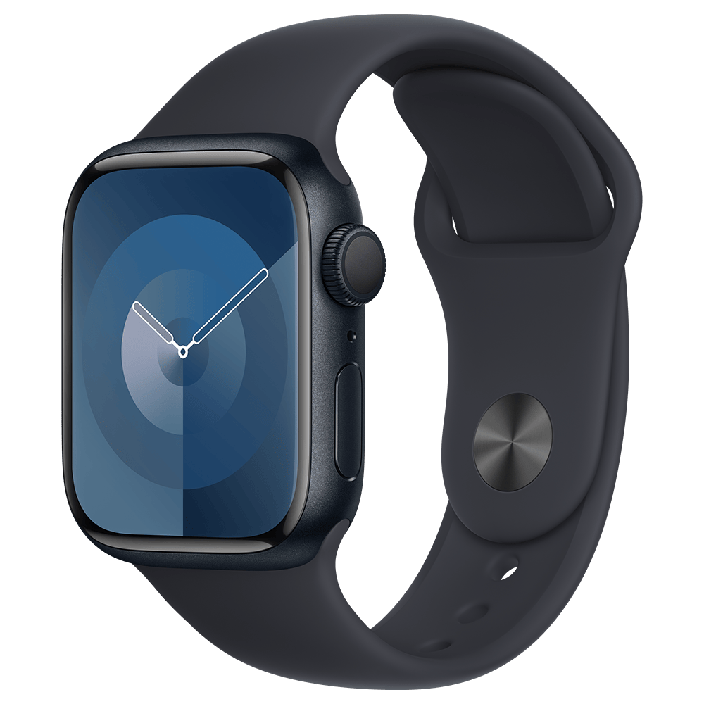 Apple Watch Series 9 GPS 45mm на світлій поверхні